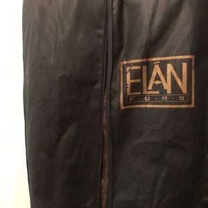 Full length fur coat